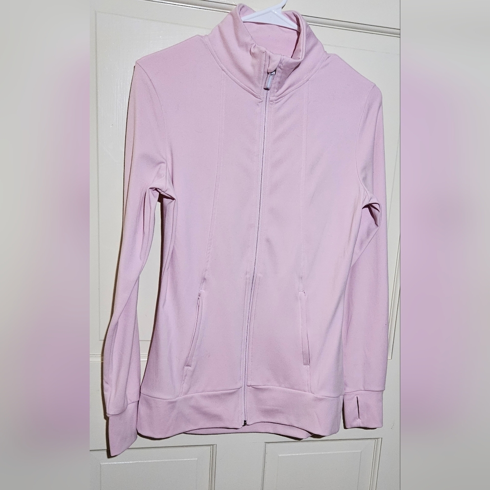 Jockey athletic running style jacket pink